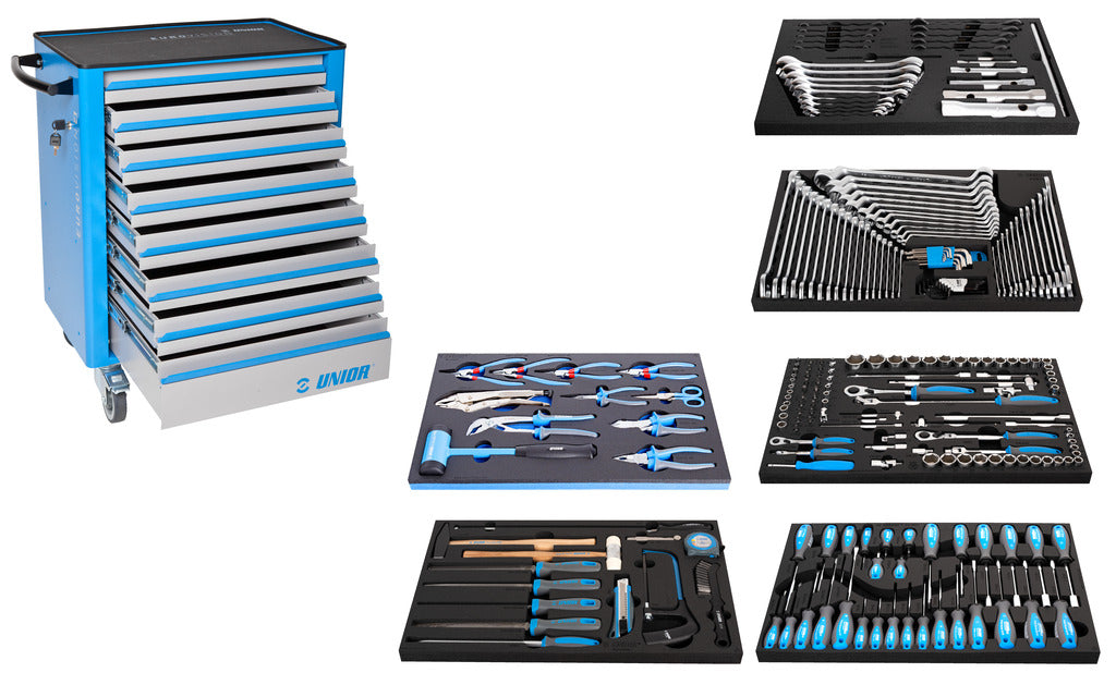 Werkzeugwagen 940EV6 mit Werzeugset in SOS-Modulen
