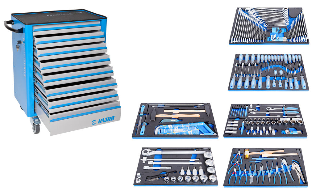 Werkzeugwagen 940EV6 mit Werkzeugset für Service von Landmaschinen