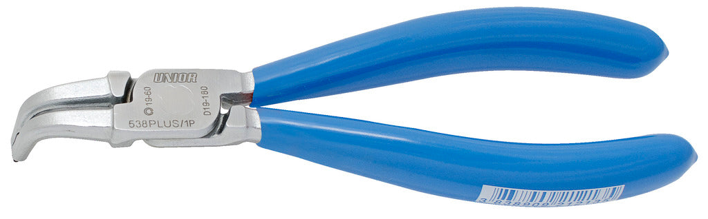 Zange für Sicherungsringe, innen, gebogen