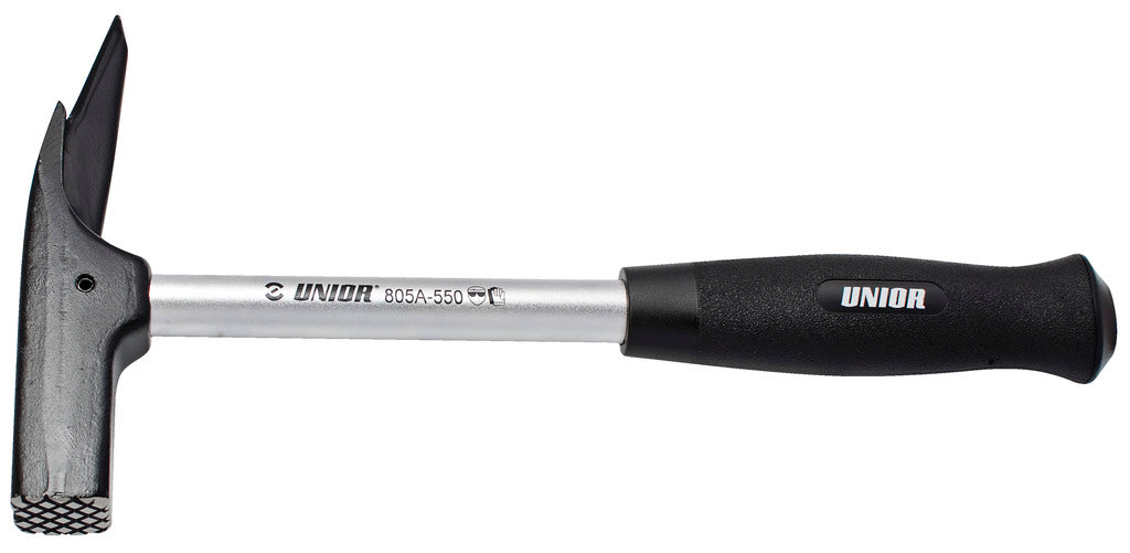 Latthammer mit Stahlrohr-Stiel und Magnet