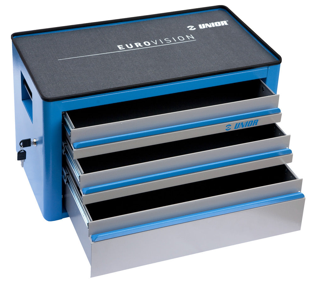 Werkzeugtruhe Eurovision mit 3 Schubladen