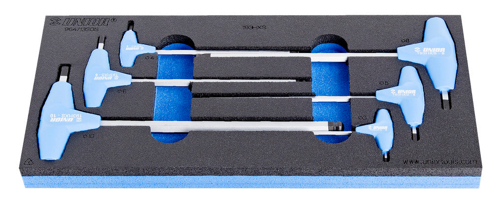 SOS Modul - Stiftschlüssel-Set mit Kugelkopf/Sechskant und T-Griff