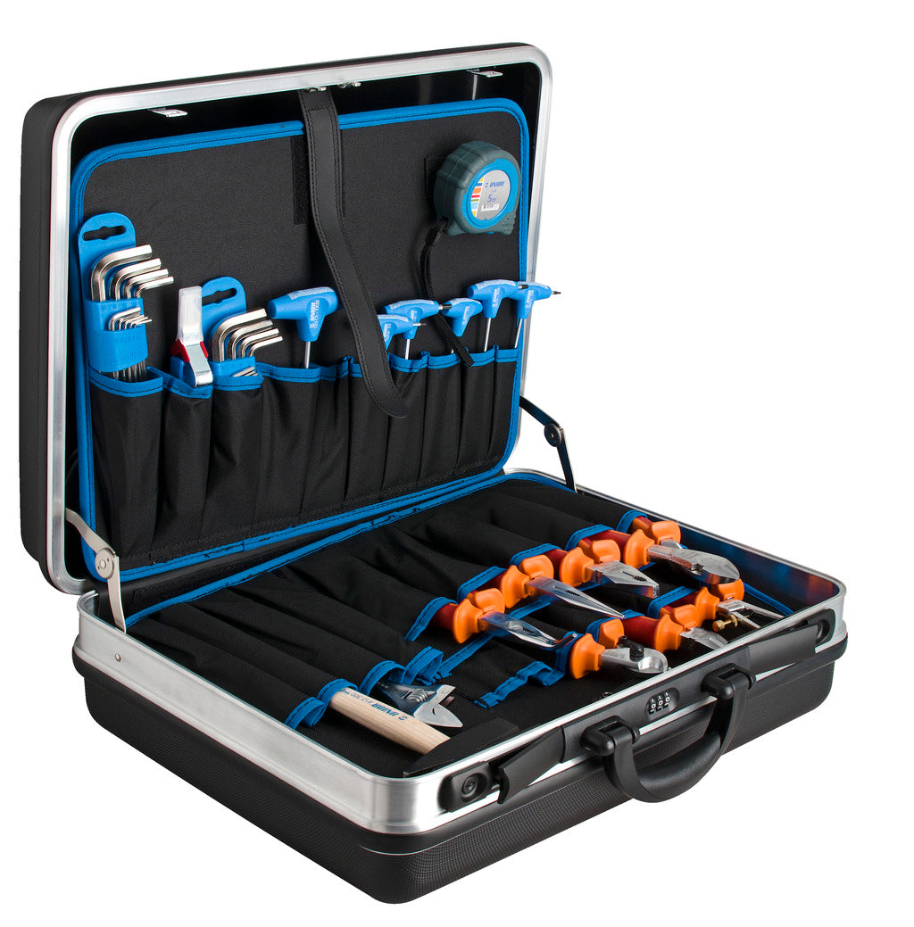Werkzeug-Sortiment mit Hartschalenkoffer 970U3