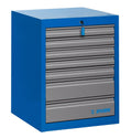 Schubladenschrank, breit, 7-Schubladen